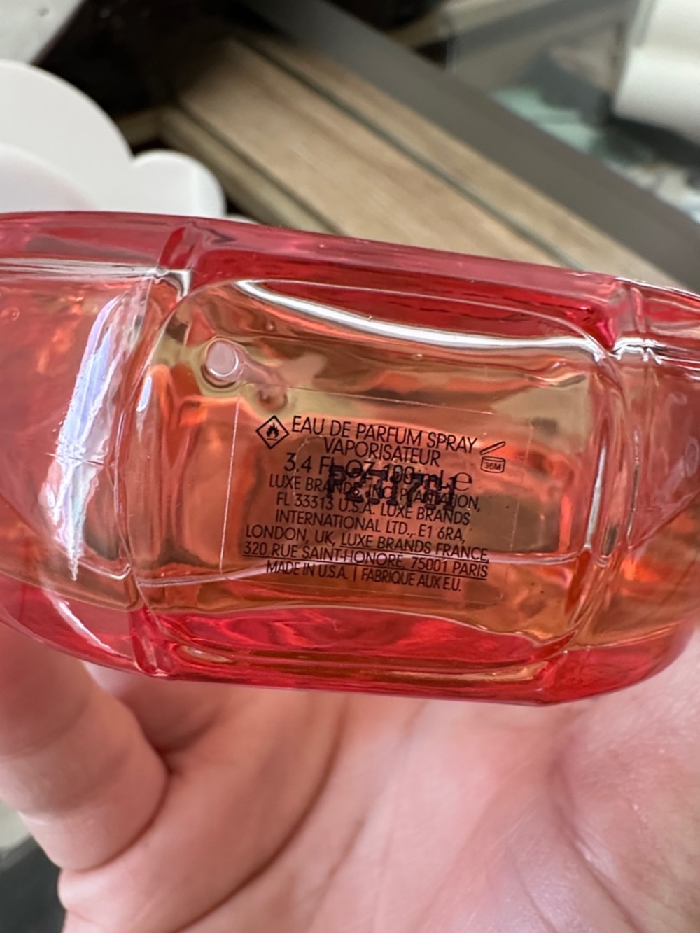 Ariana Grande Pink Heart-Top Perfume Bottle - Picture 2 of 4